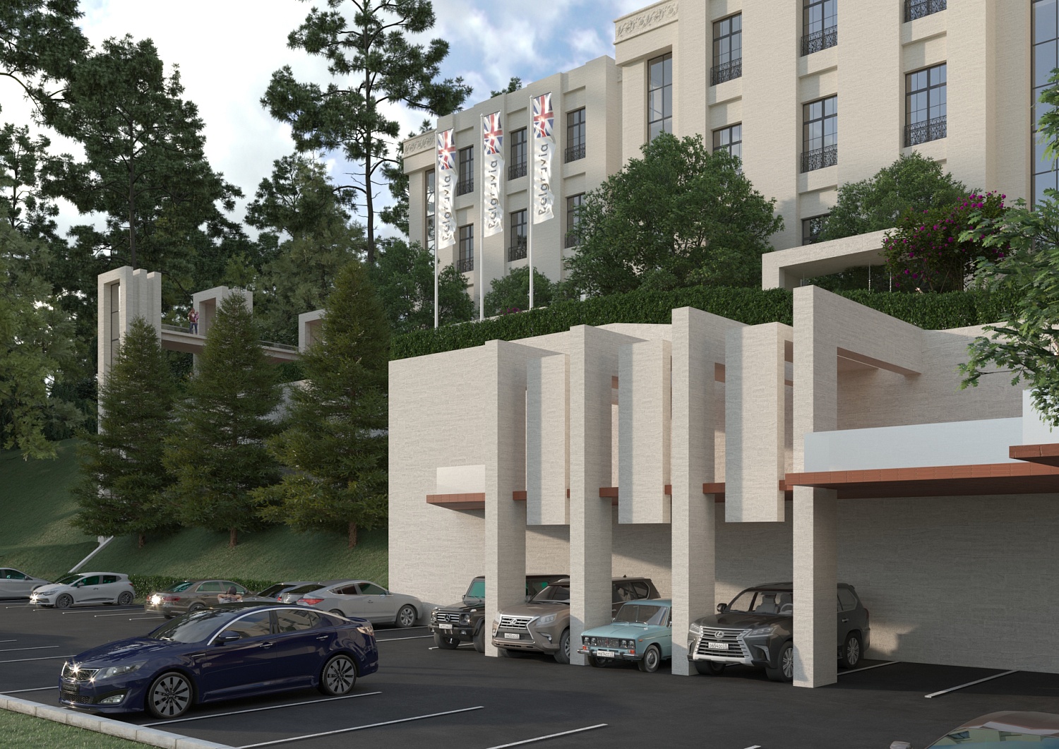 Гостиничный комплекс на ул.Лесной, Сочи