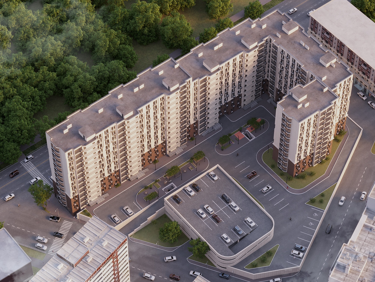 Жилой комплекс на ул.Нежнова, Пятигорск