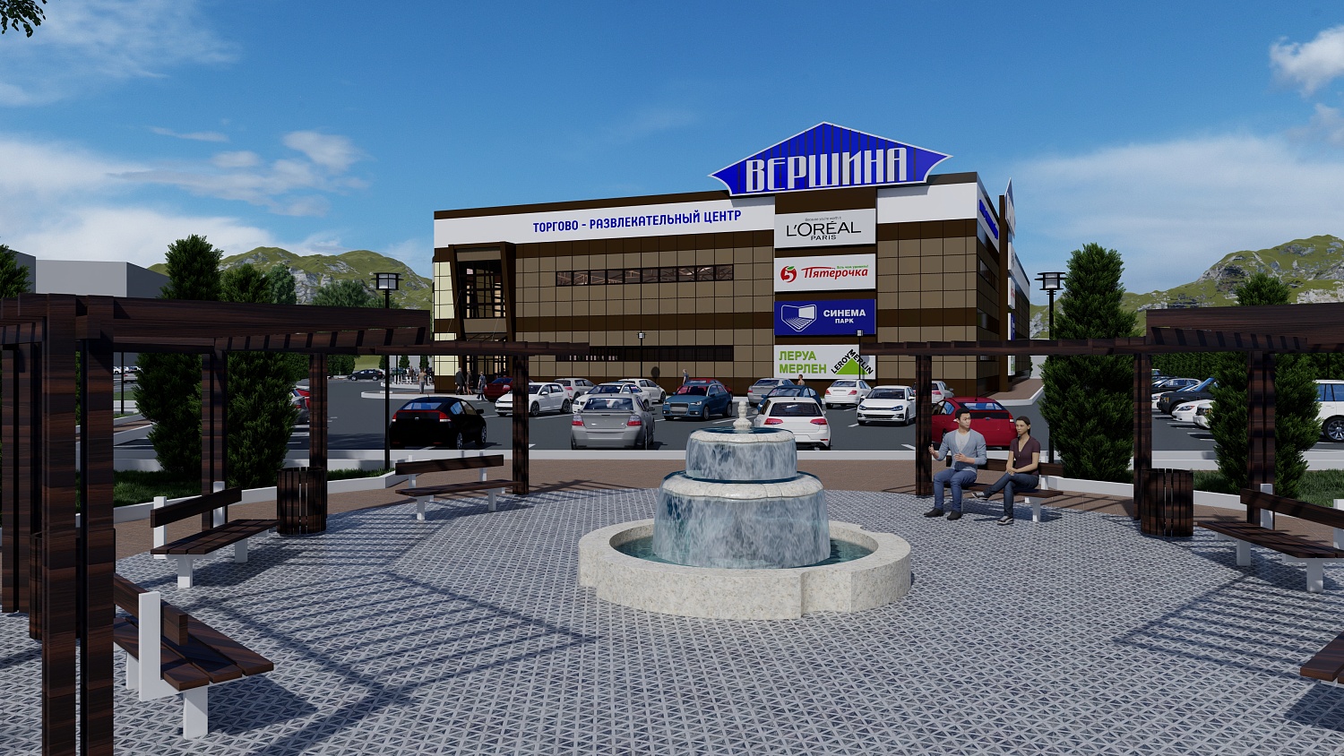 Строительство торгового центра ул.Кисловодское ш., 1, Пятигорск