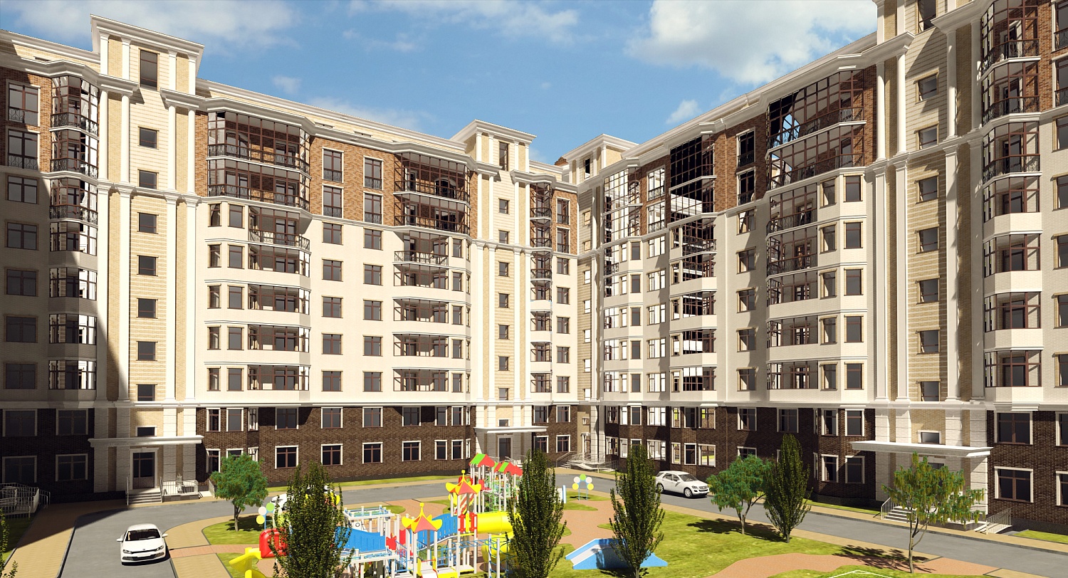 Жилой комплекс на ул.Адмиральского, Пятигорск