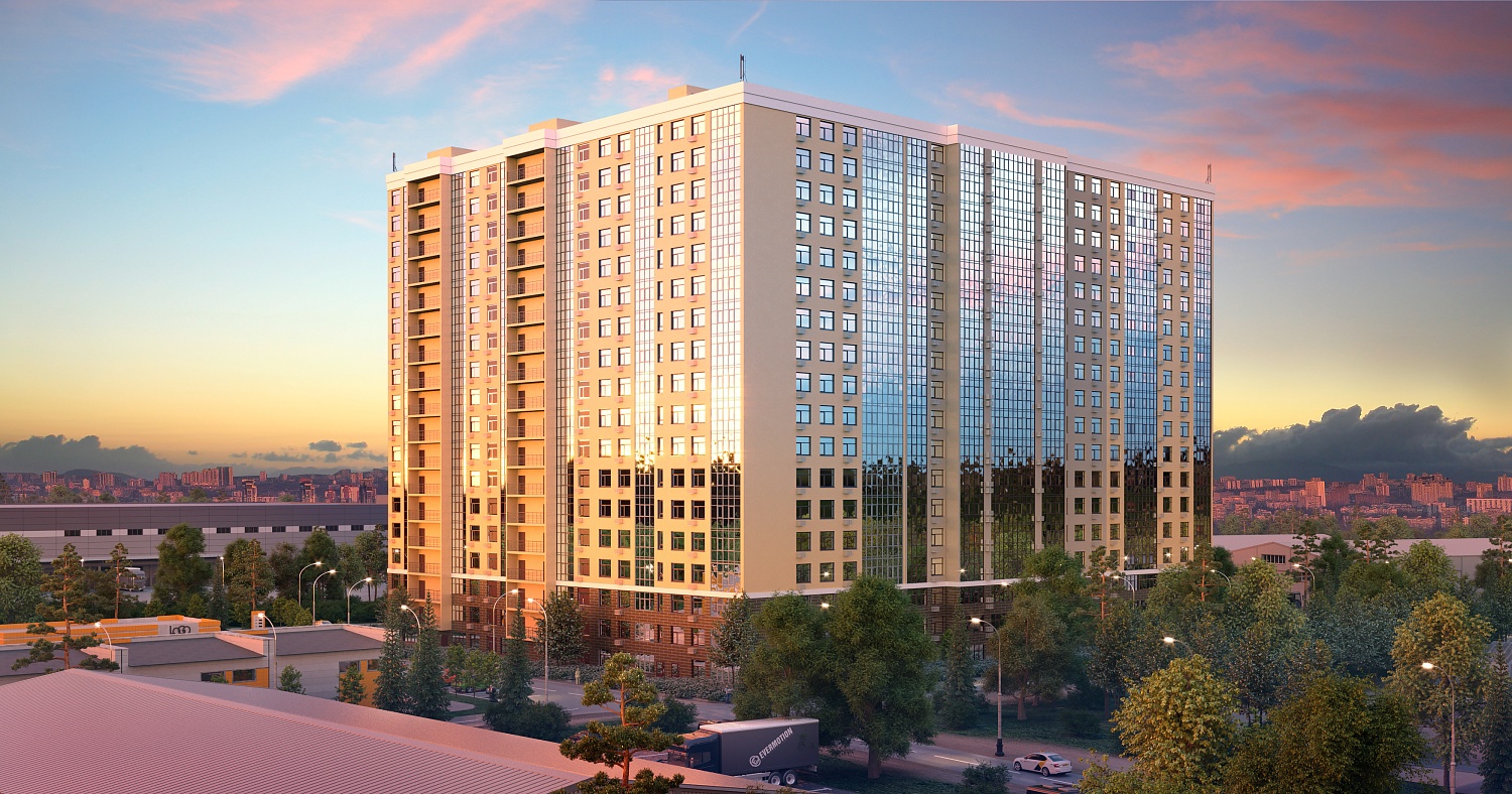 Жилой комплекс на ул.Индустриальной, Ставрополь