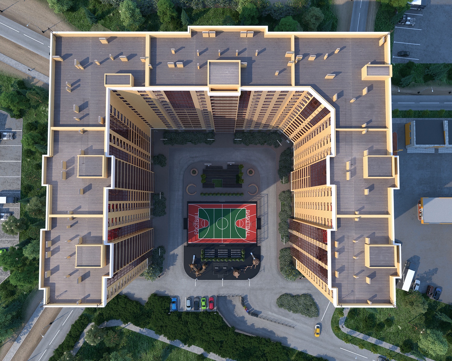 Жилой комплекс на ул.Индустриальной, Ставрополь