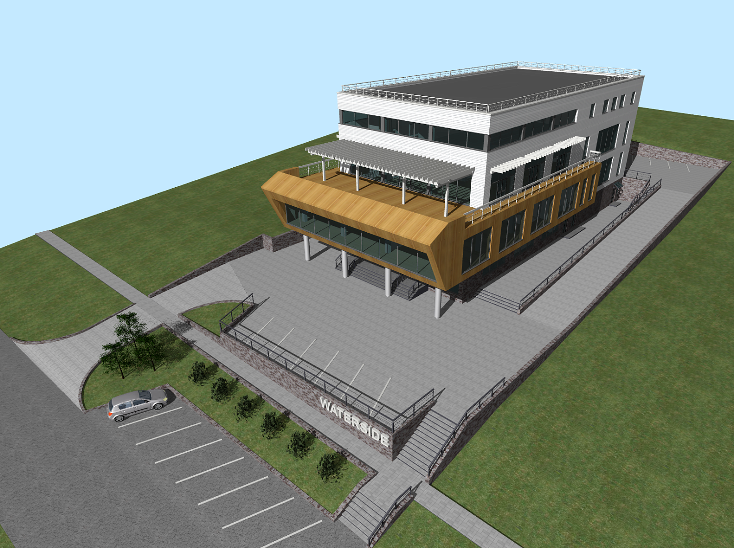 Здание многофункционального назначения по ул.Лермонтова 91, Ставрополь