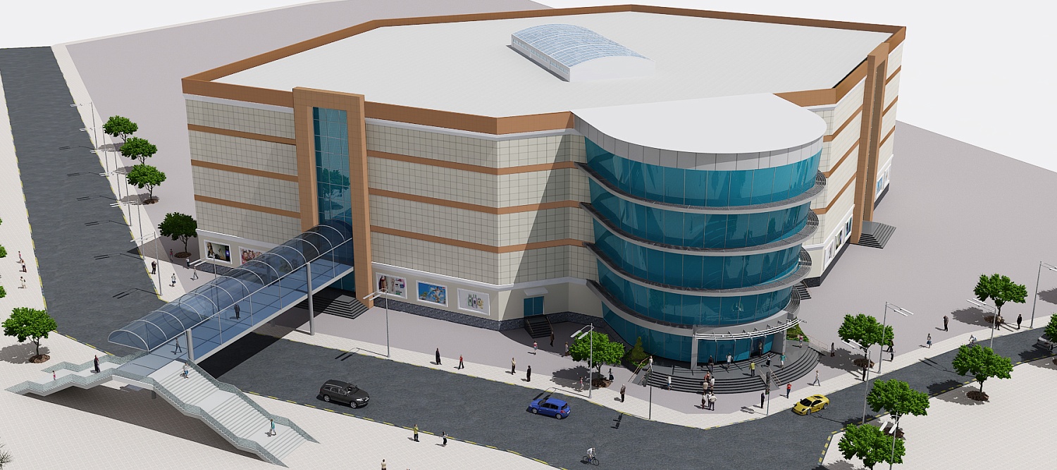  Торгово-развлекательный центр на пересечении ул.Кирова и ул. Тарчокова, Нальчик