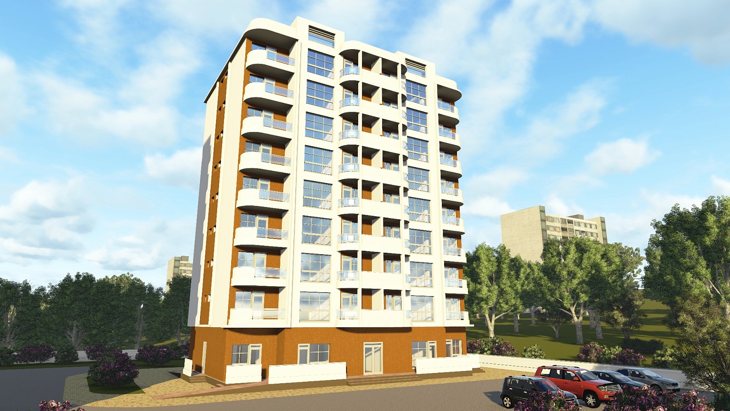 Строительство объектов и сооружений жилого комплекса по ул.Санаторная, Сочи