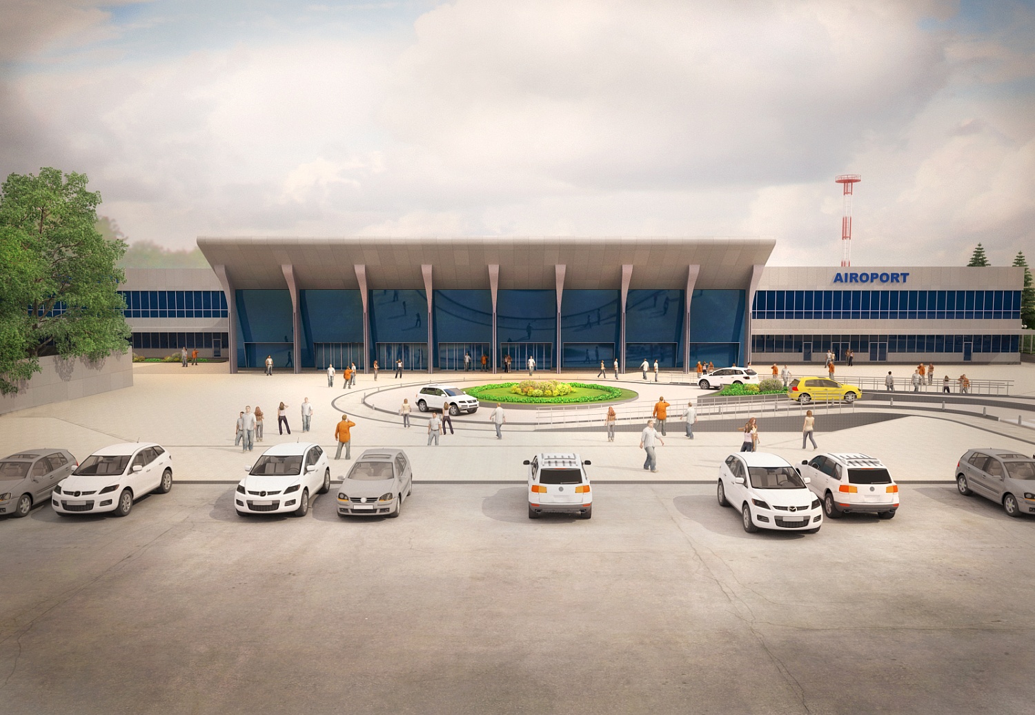 Реконструкция аэровокзального комплекса в аэропорту Минеральные Воды