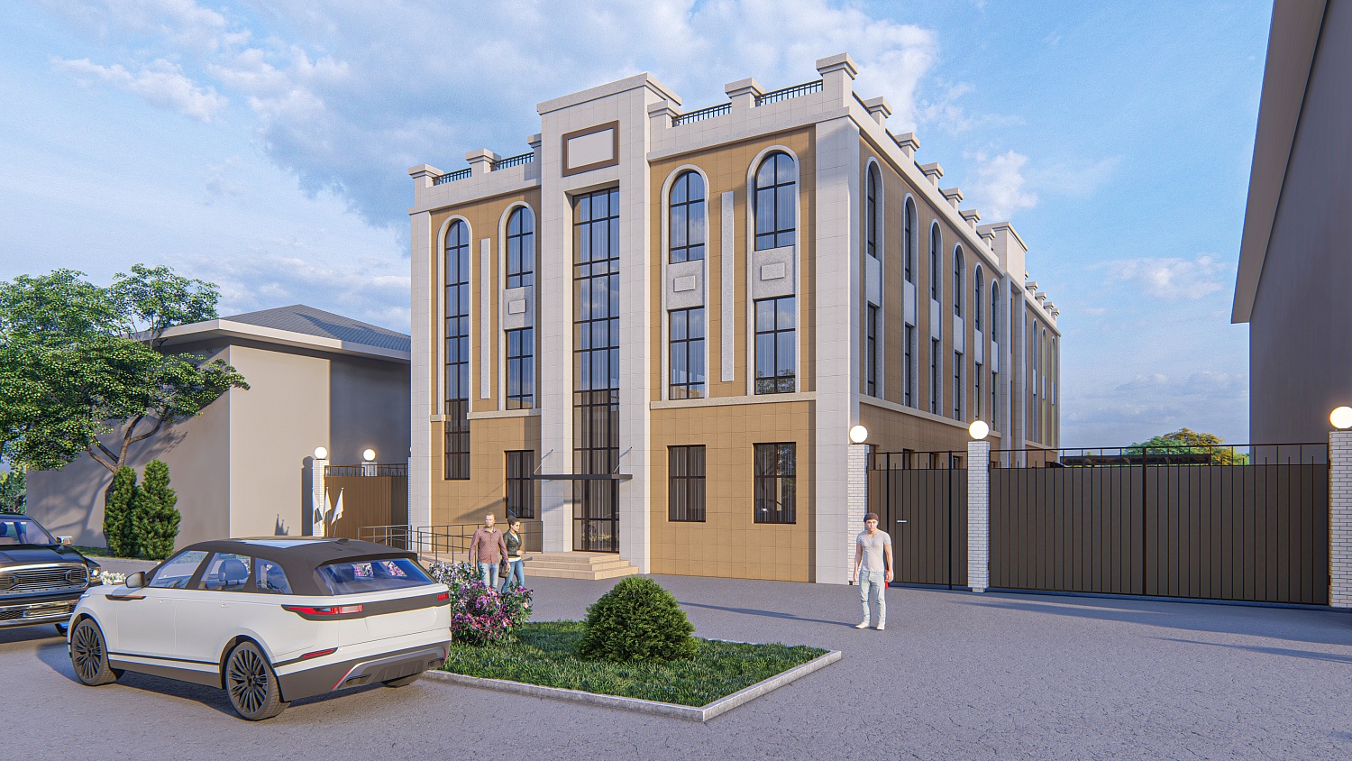 Информационно-координационный центр МВД на ул.Академика Марра, Сухум