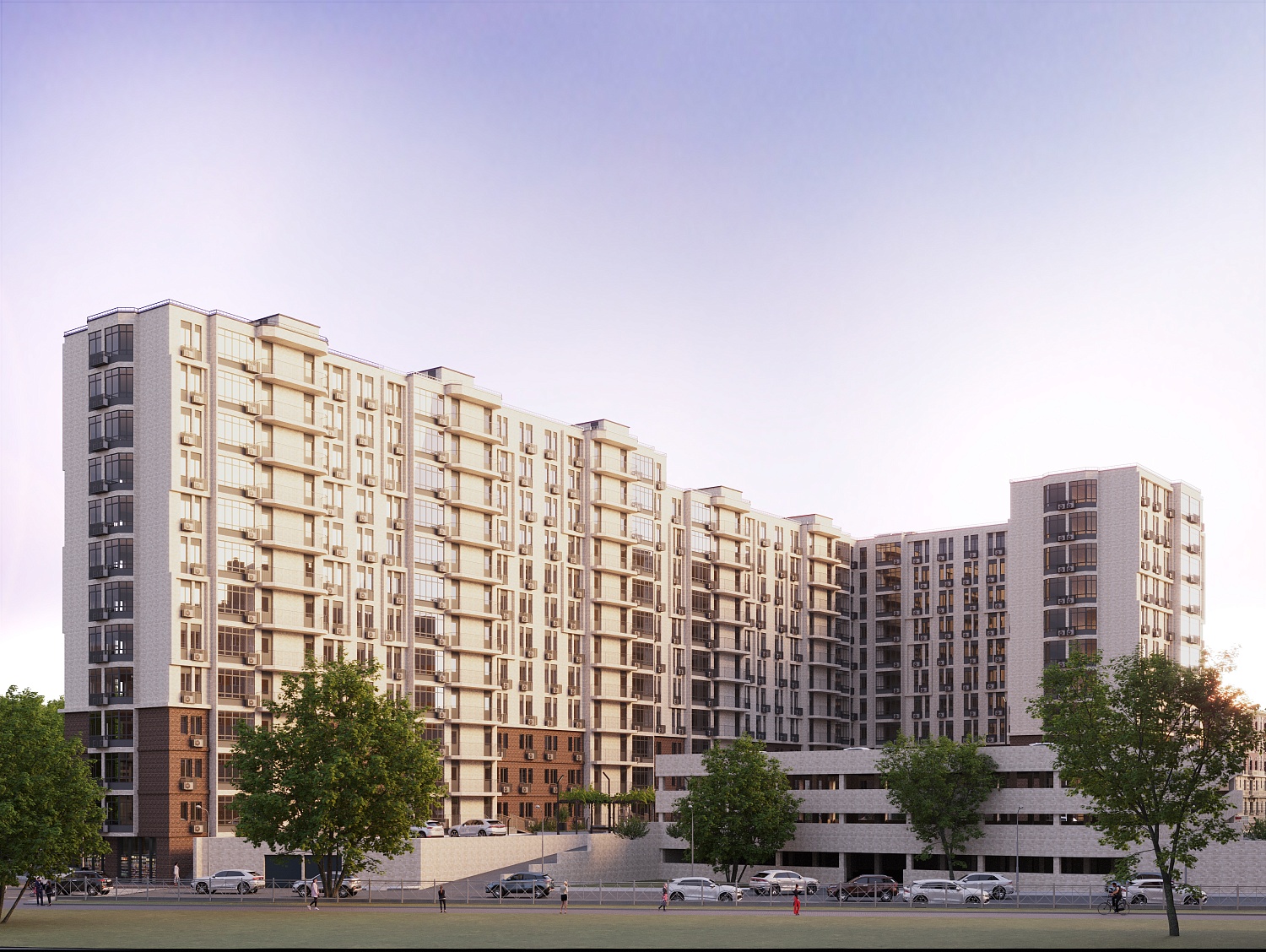 Жилой комплекс на ул.Нежнова, Пятигорск