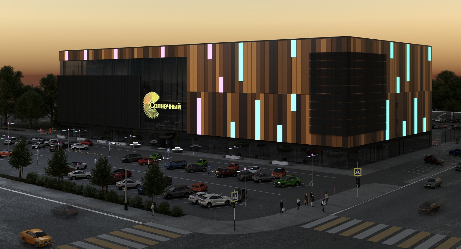 Реконструкция здания под торгово-развлекательный центр на ул.Западный обход 64Б, Ставрополь