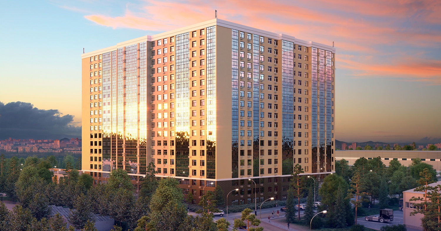 Жилой комплекс на ул.Индустриальной, Ставрополь