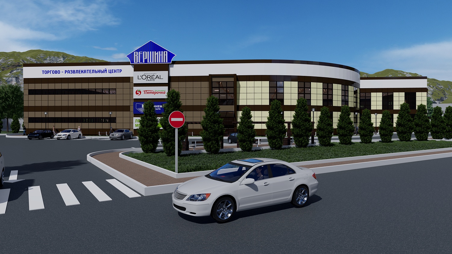 Строительство торгового центра ул.Кисловодское ш., 1, Пятигорск