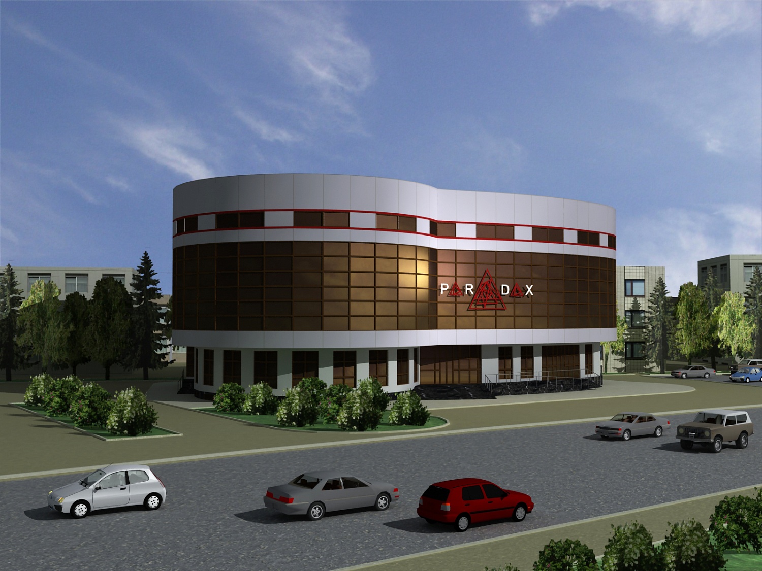 Здание развлекательного комплекса по ул.Пирогова 8, Ставрополь