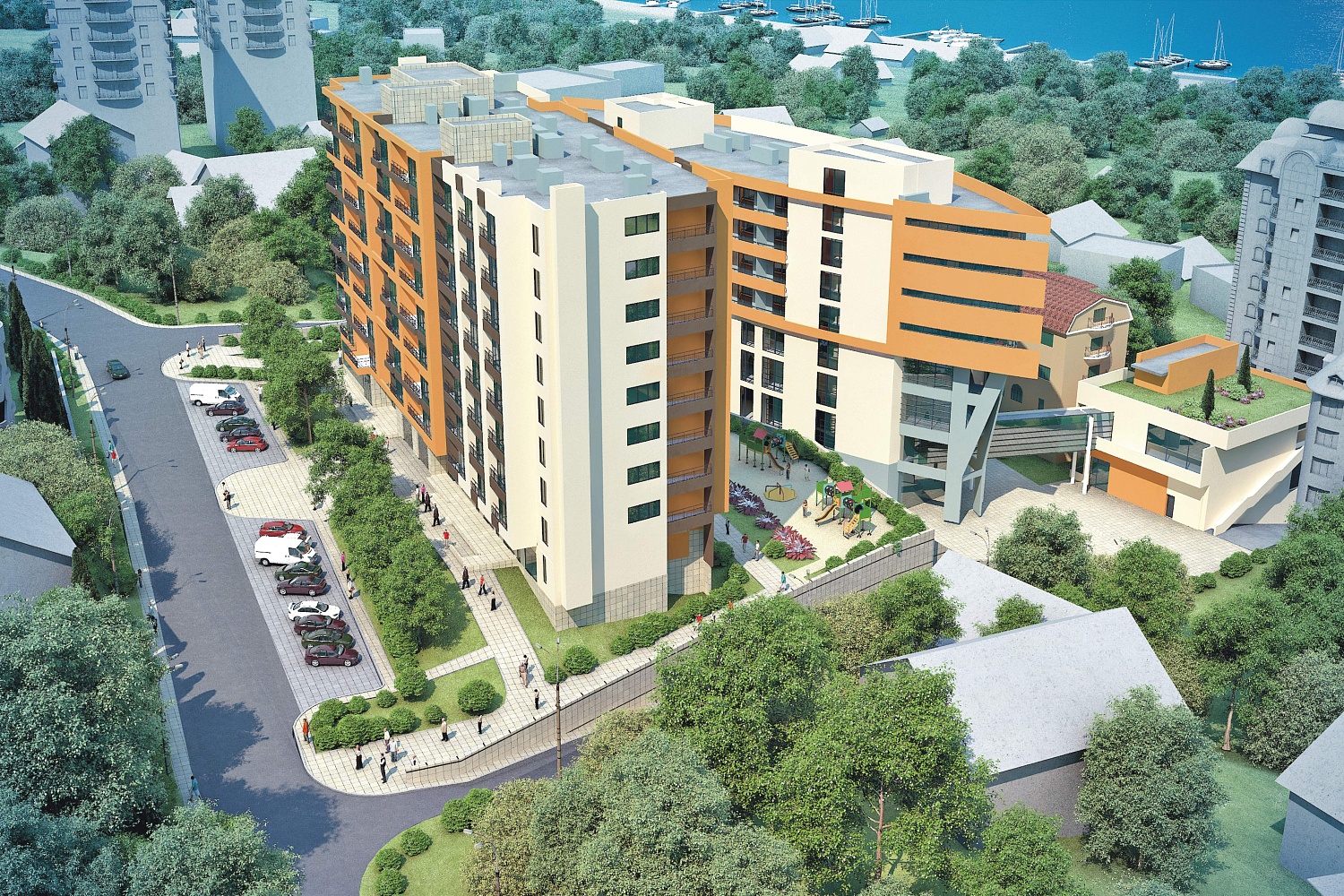 Строительство объектов и сооружений  жилого комплекса мкр. Бытха – 1, Сочи