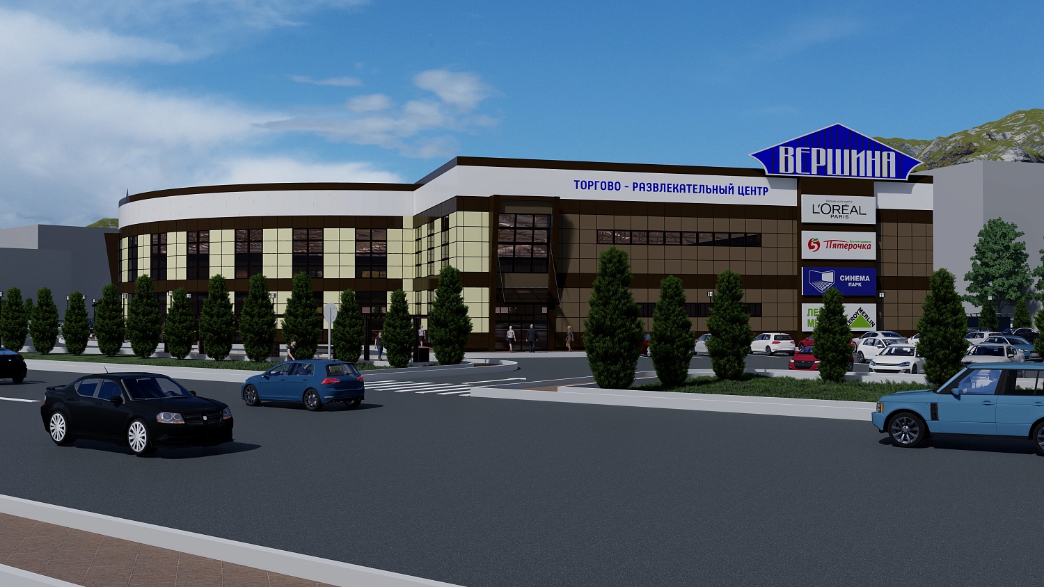 Строительство торгового центра ул.Кисловодское ш., 1, Пятигорск