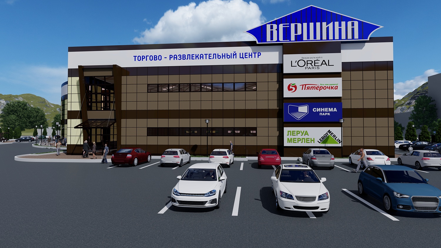 Строительство торгового центра ул.Кисловодское ш., 1, Пятигорск