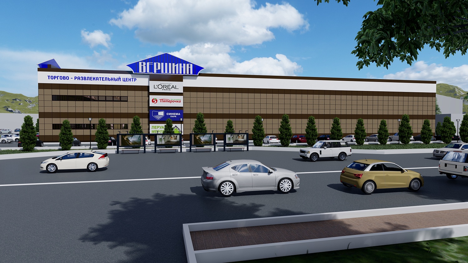 Строительство торгового центра ул.Кисловодское ш., 1, Пятигорск