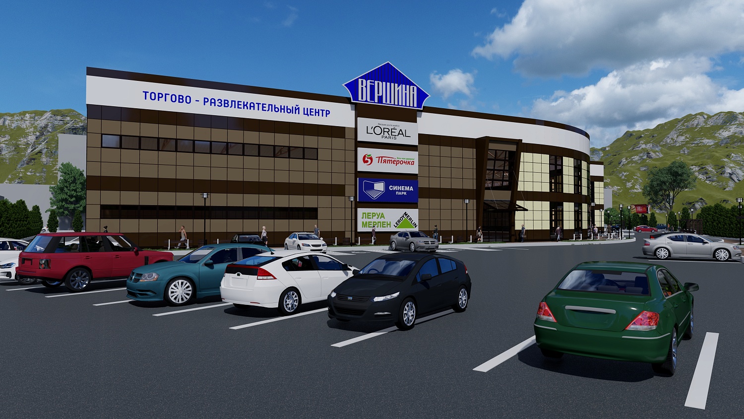 Строительство торгового центра ул.Кисловодское ш., 1, Пятигорск