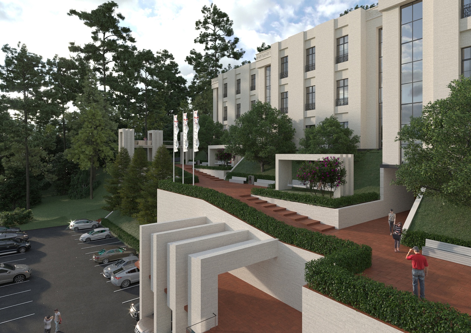 Гостиничный комплекс на ул.Лесной, Сочи