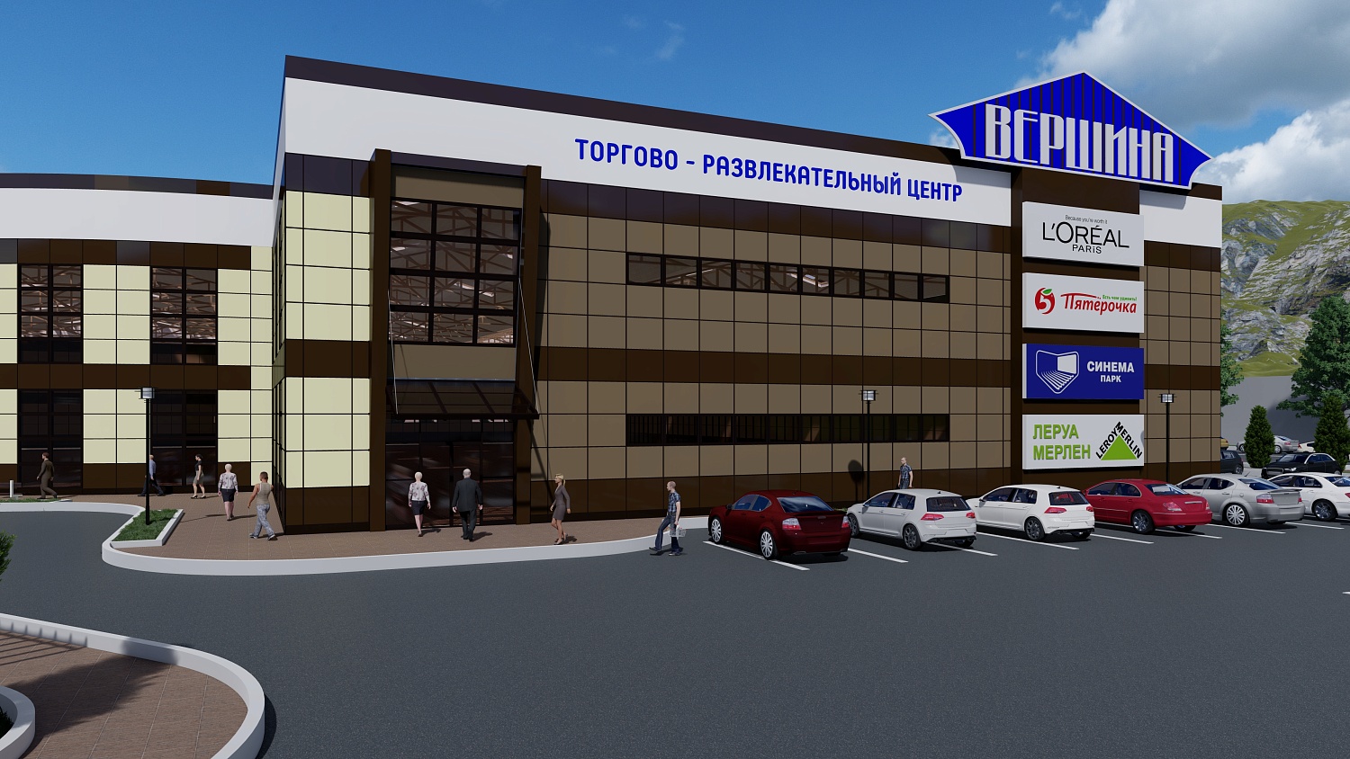 Строительство торгового центра ул.Кисловодское ш., 1, Пятигорск