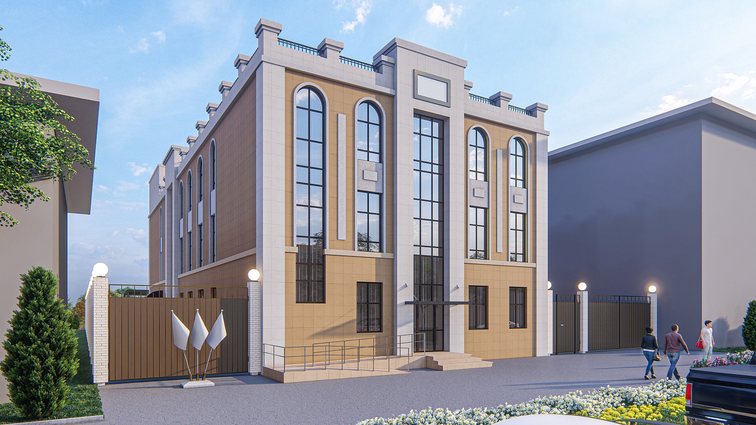 Информационно-координационный центр МВД на ул.Академика Марра, Сухум