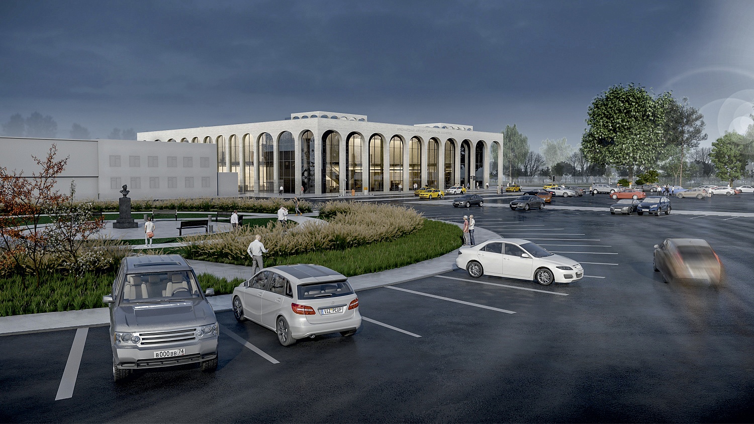 Строительство аэровокзального комплекса внутренних воздушных линий Международного аэропорта Ставрополя