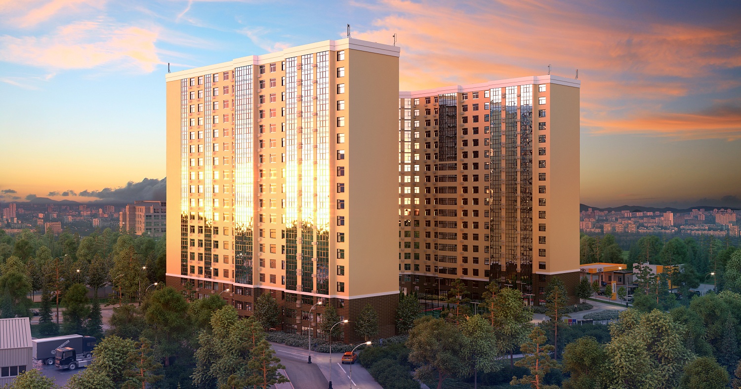 Жилой комплекс на ул.Индустриальной, Ставрополь