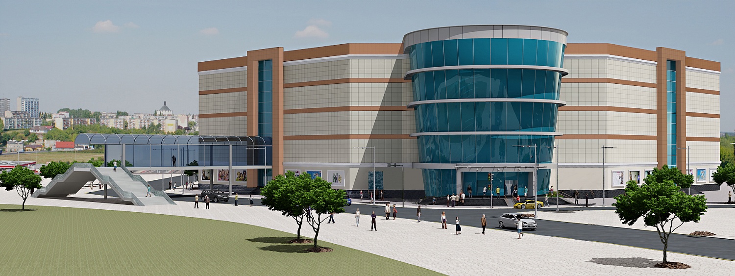  Торгово-развлекательный центр на пересечении ул.Кирова и ул. Тарчокова, Нальчик