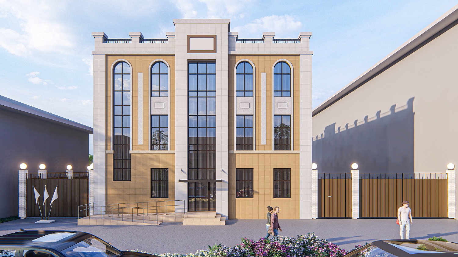 Информационно-координационный центр МВД на ул.Академика Марра, Сухум