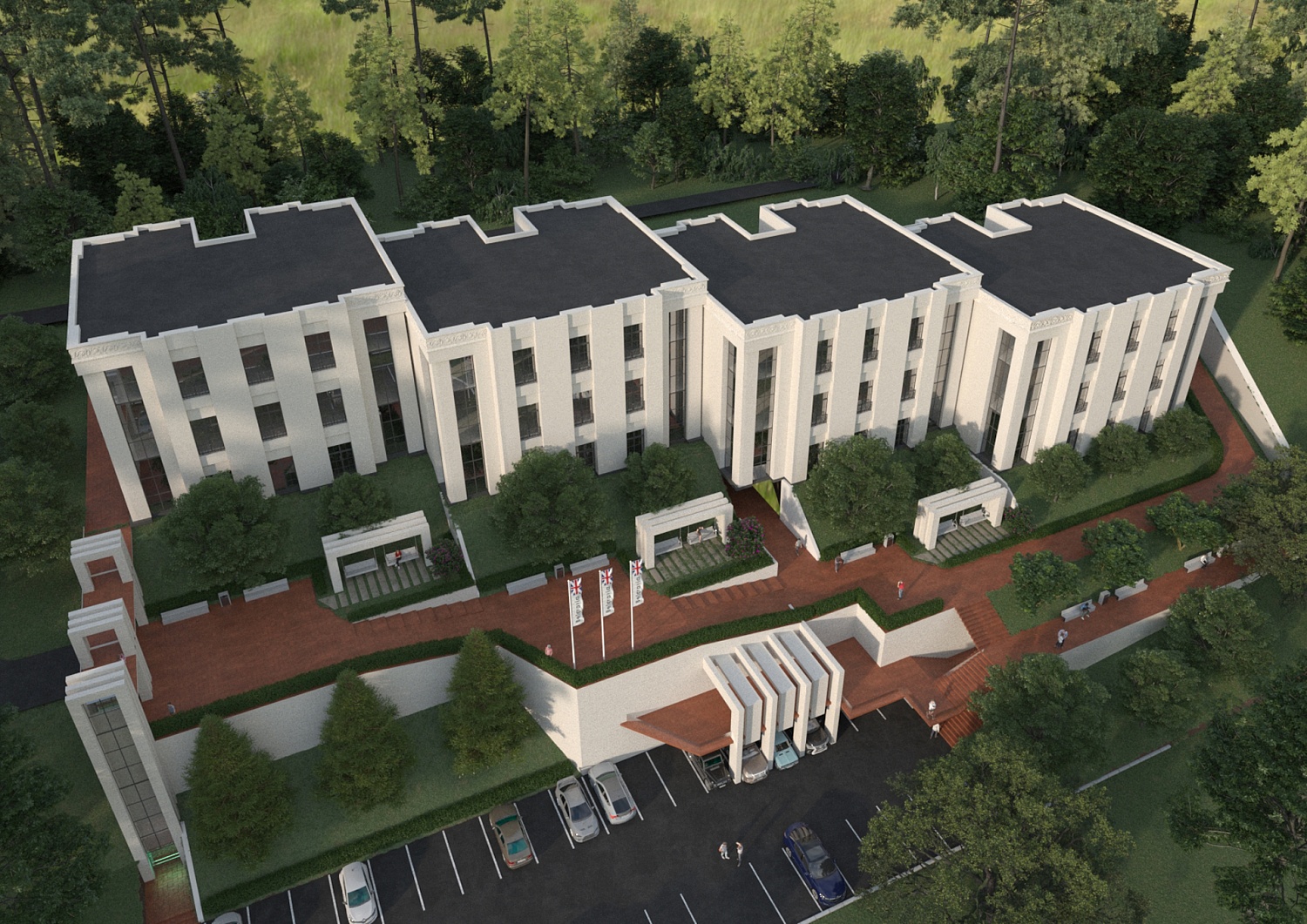 Гостиничный комплекс на ул.Лесной, Сочи